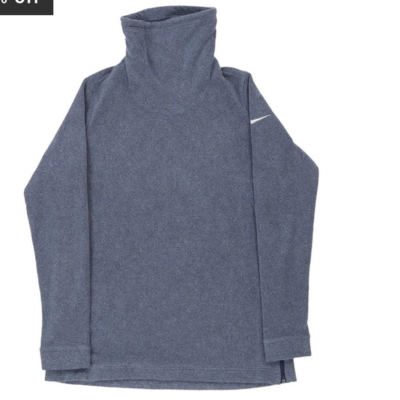 NIKE ⭐️dri fit microfiber fleece turtleneck sweater - Picture 1 of 8